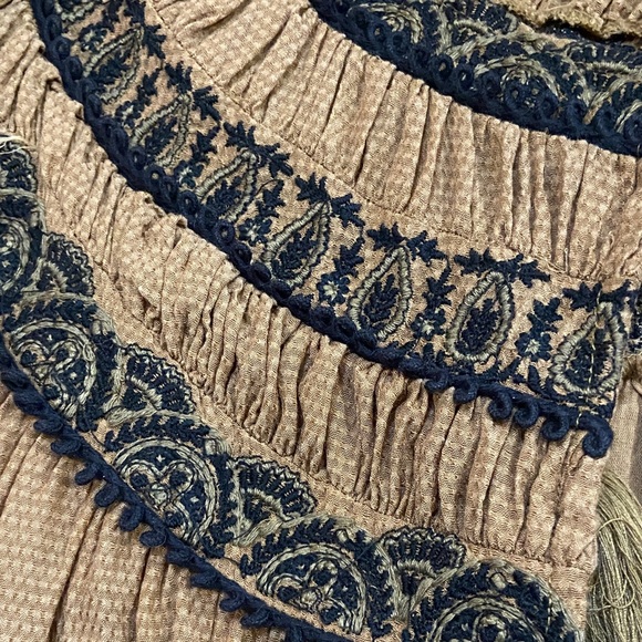 Free People Erin Embroidered Mini Dress - Picture 3 of 10